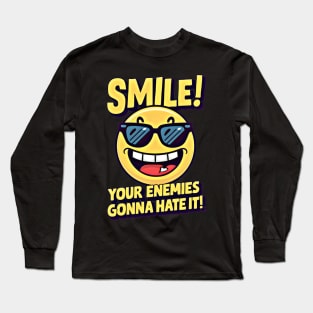 Unstoppable Grin - Keep Smiling, Keep Shining Long Sleeve T-Shirt